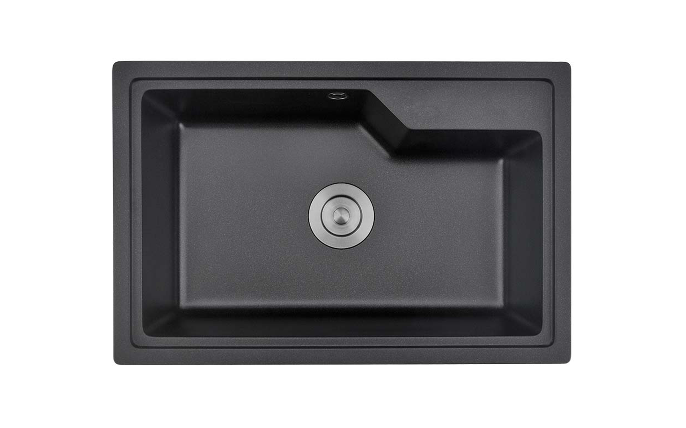 ICGS 8315 Chiuveta din granit, negru mat  1